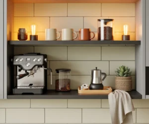 Create a Dedicated Coffee Station Shelf 1024x800