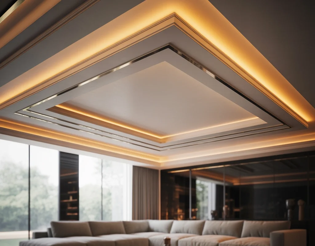 Create a Double Layer Ceiling Design
