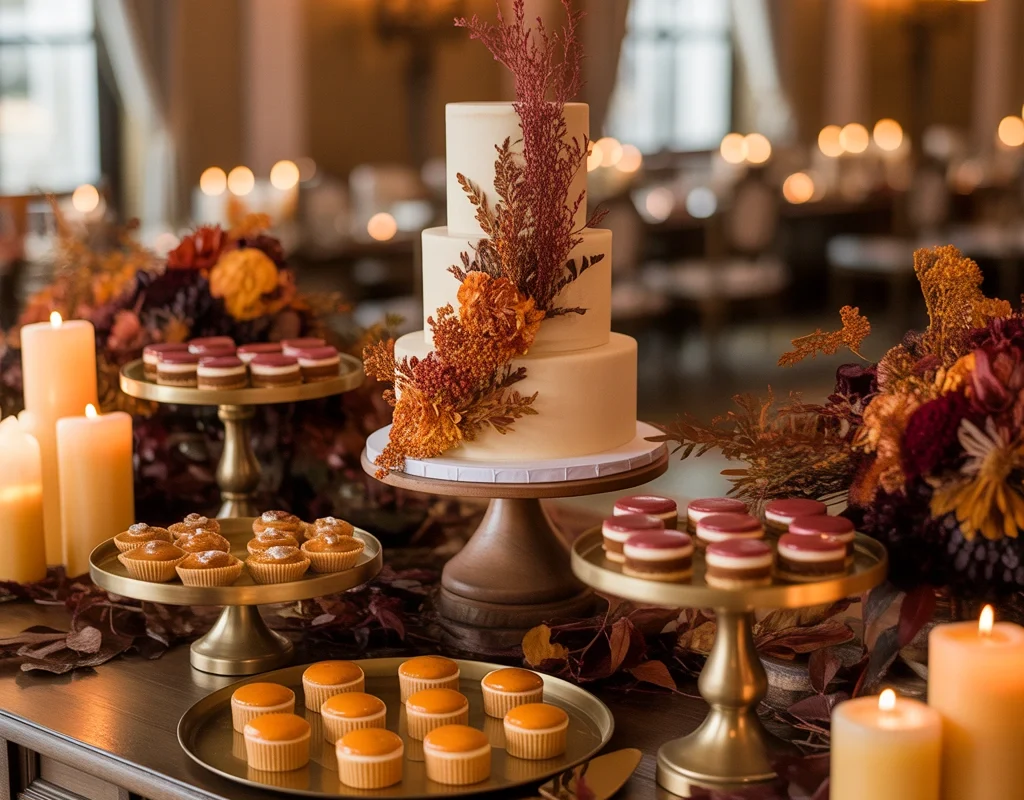 Create a Fall Inspired Dessert Table