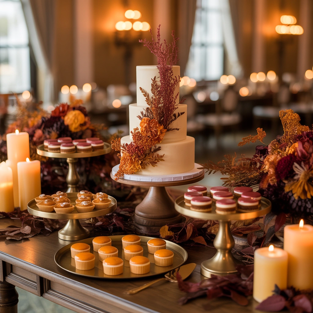 Create a Fall Inspired Dessert Table