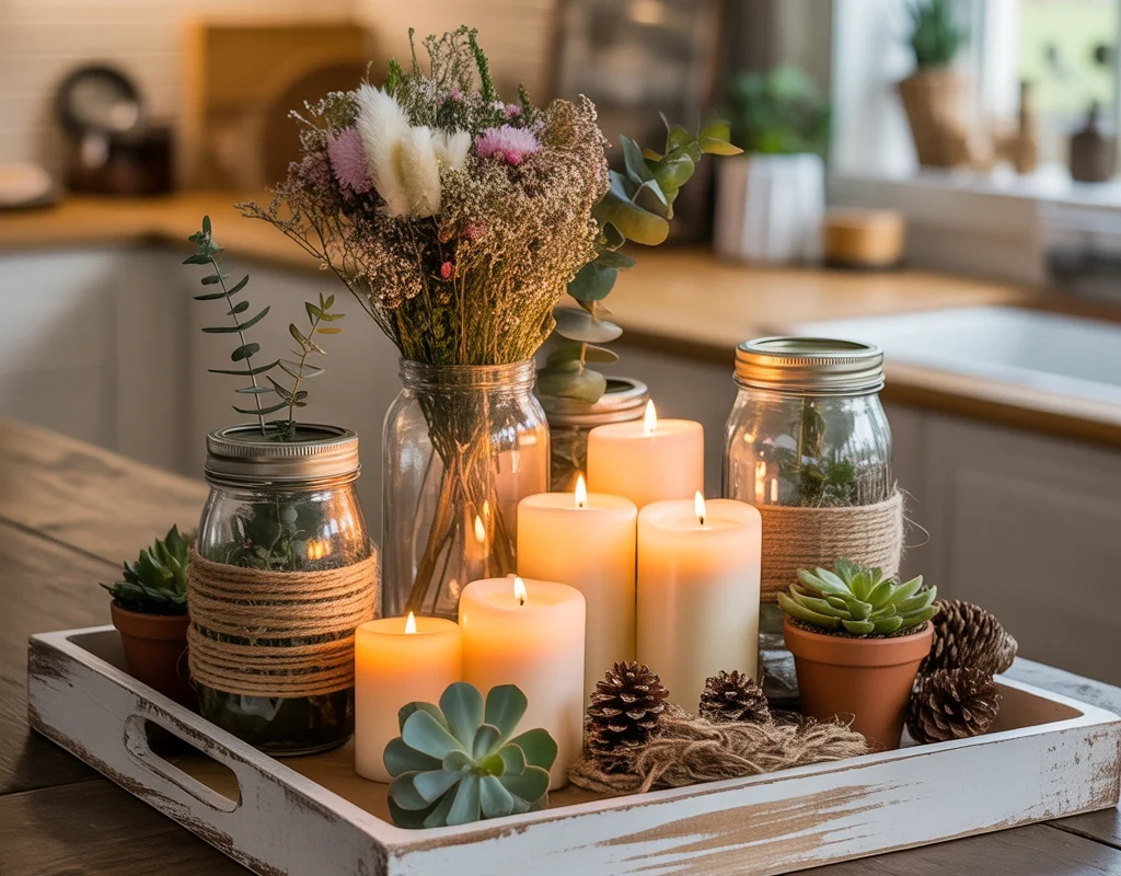 Create a Farmhouse Inspired Centerpiece