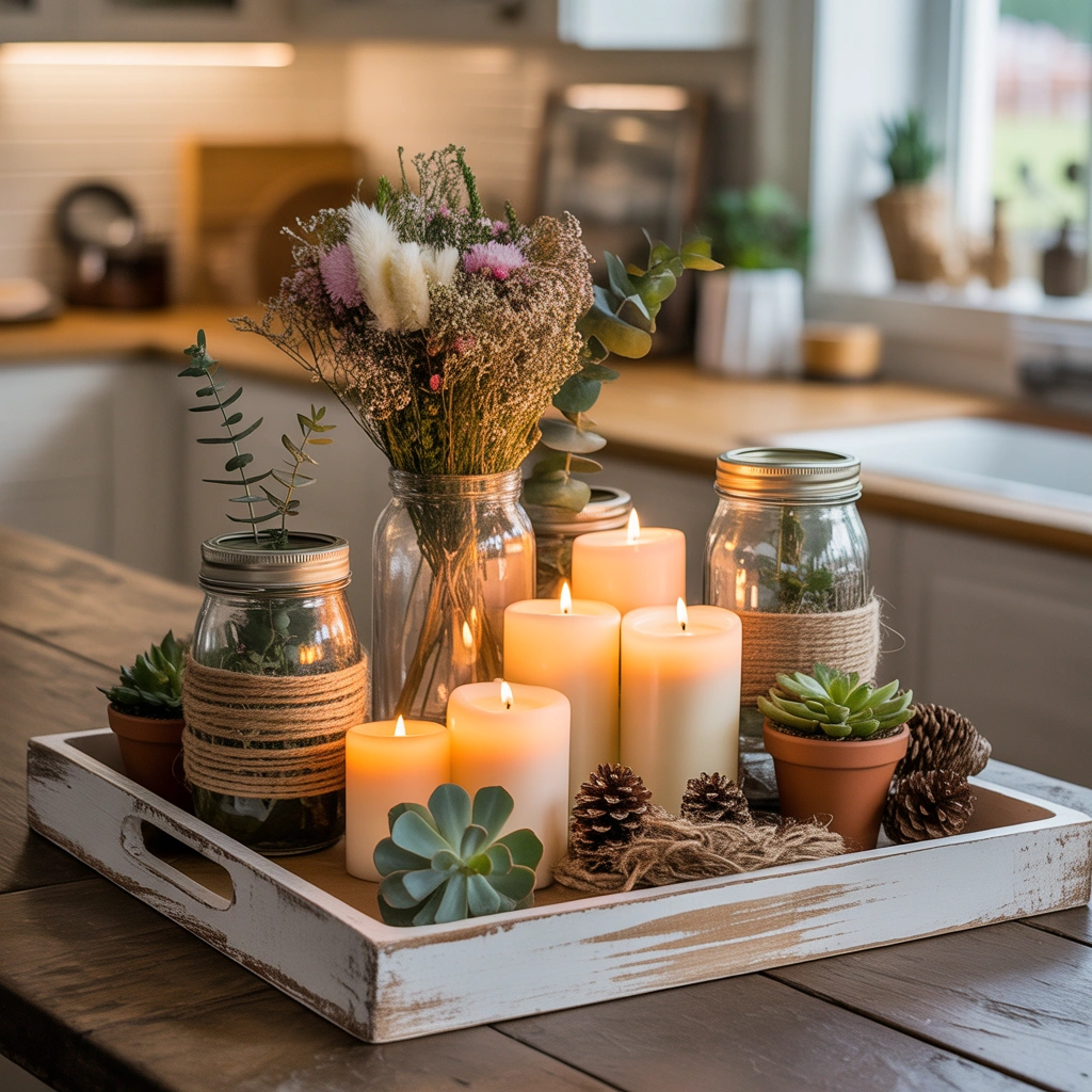 Create a Farmhouse Inspired Centerpiece