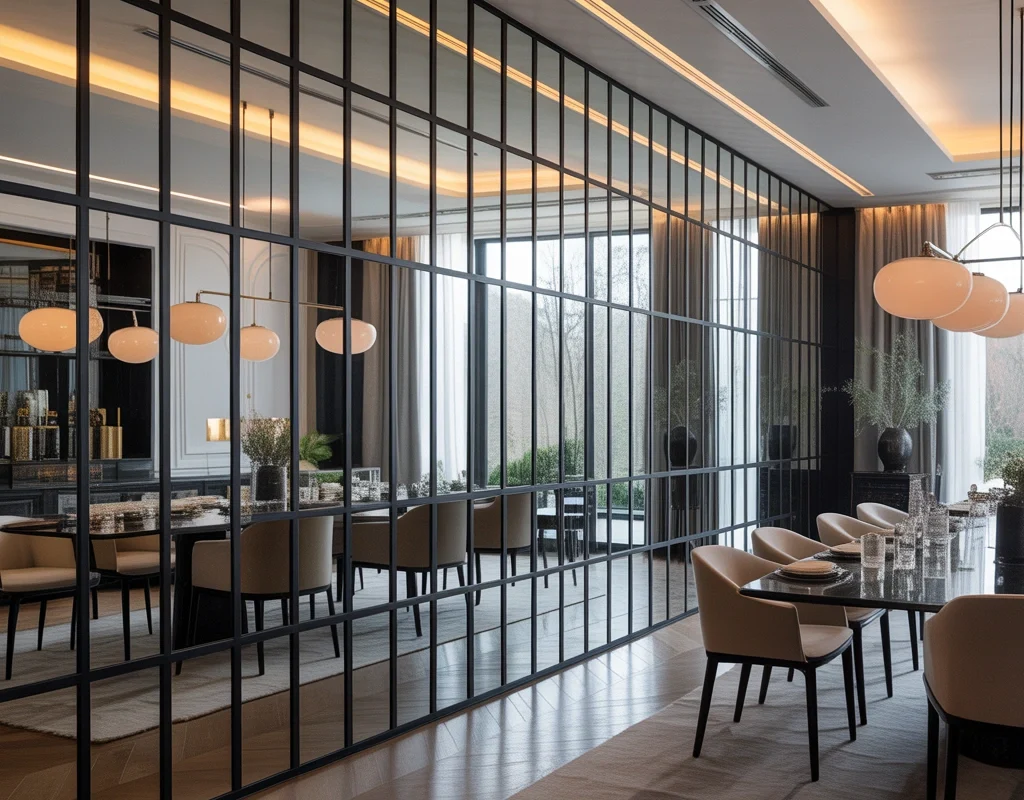 Create a Floor to Ceiling Mirror Effect
