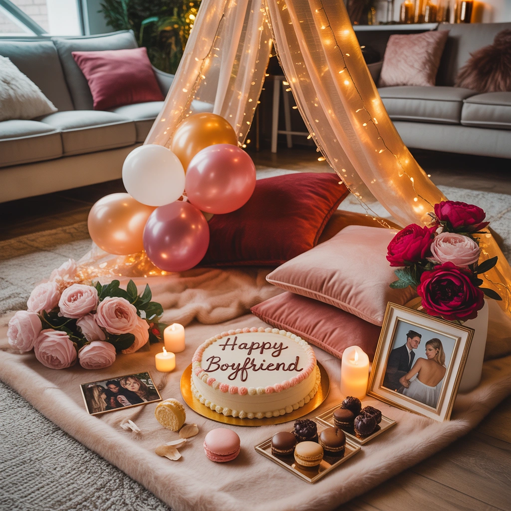 Create a Full Romantic Birthday Setup With a Surprise Picnic