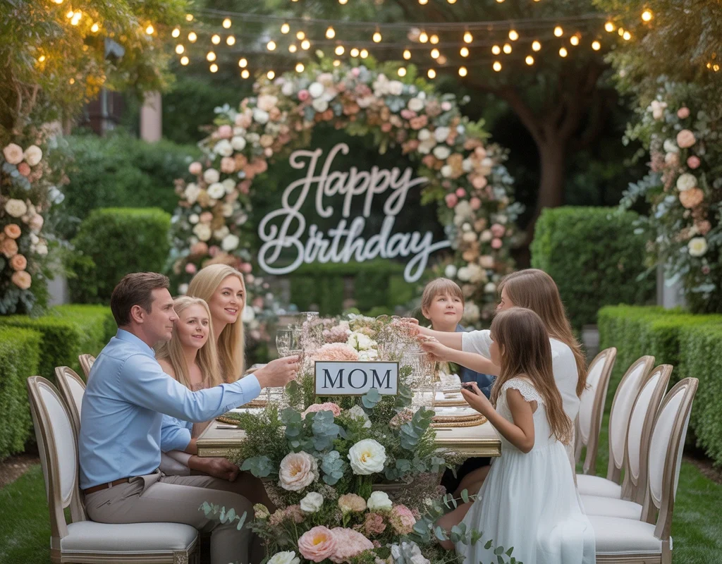 Create a Garden Birthday Celebration