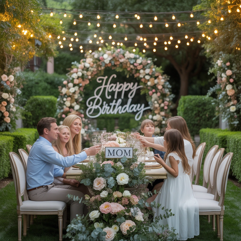 Create a Garden Birthday Celebration
