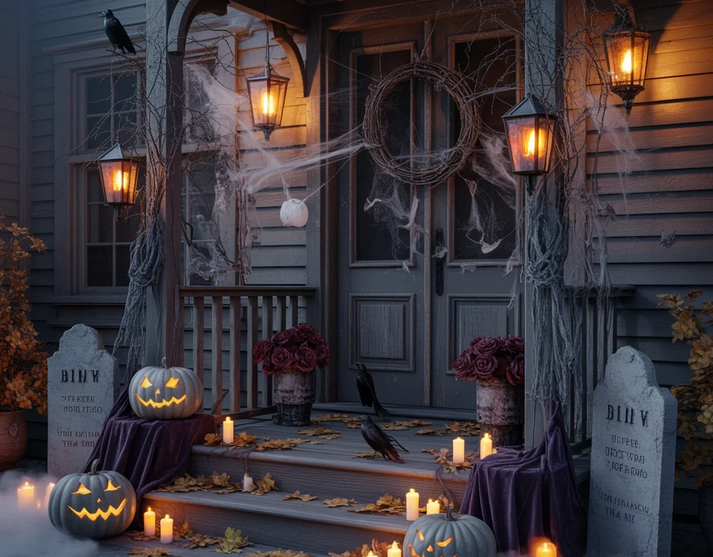 Create a Gothic Inspired Halloween Porch