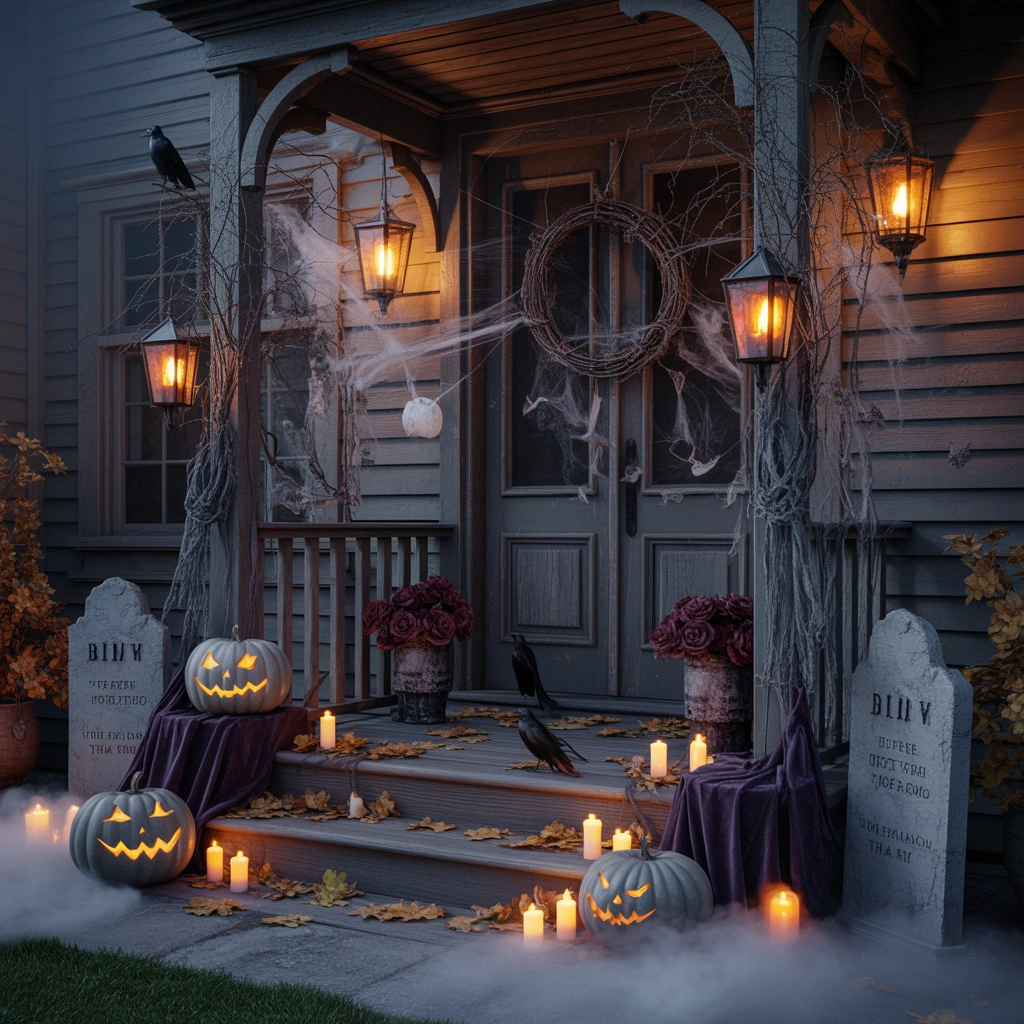 Create a Gothic Inspired Halloween Porch