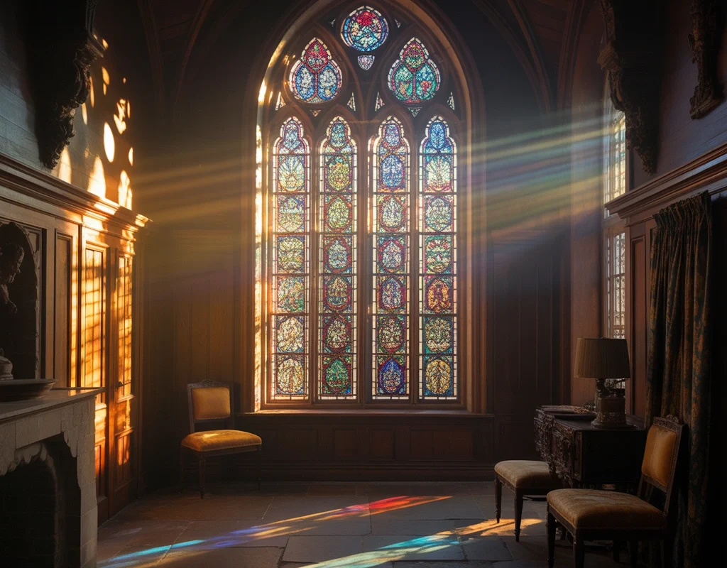 Create a Gothic Window Effect