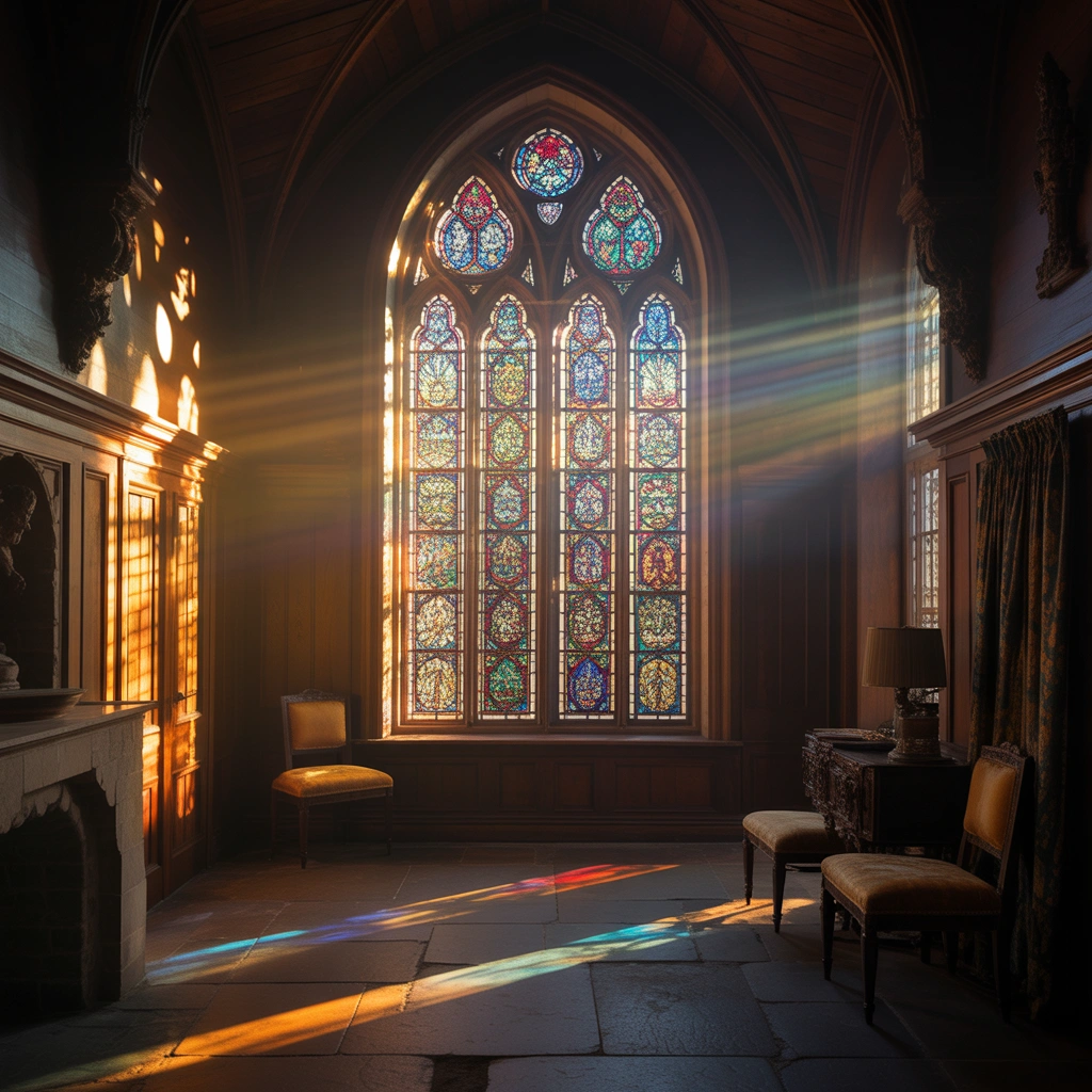 Create a Gothic Window Effect