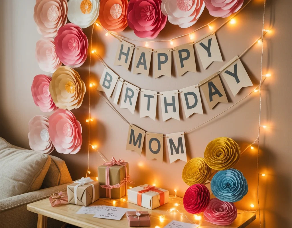 Create a Handmade Birthday Decoration Corner