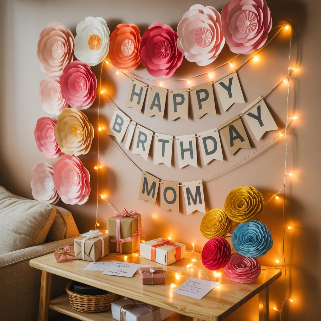 Create a Handmade Birthday Decoration Corner