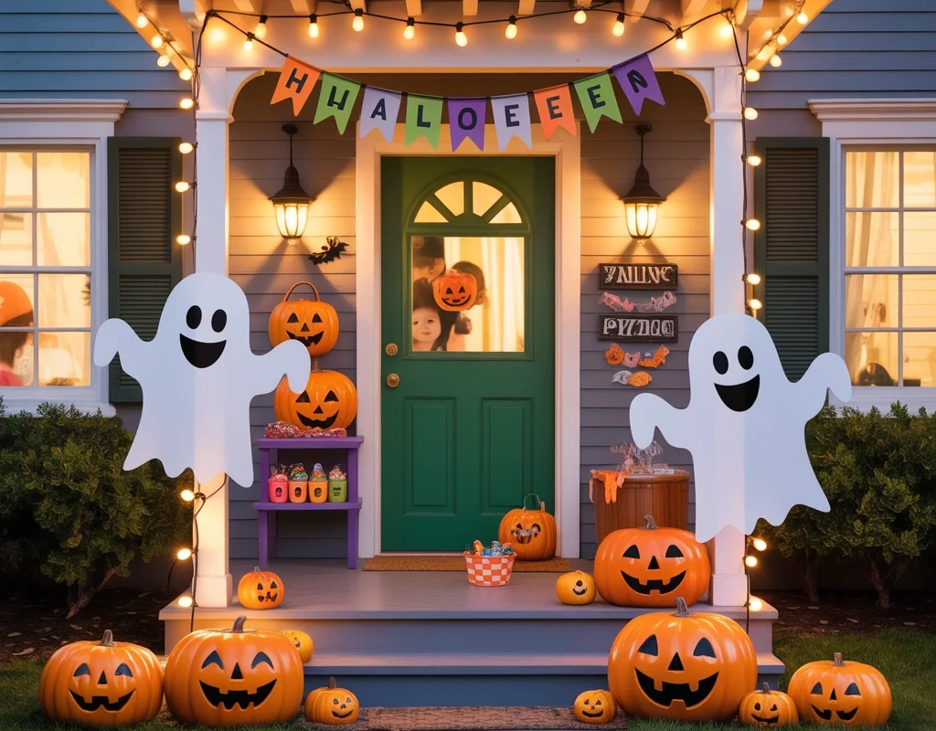 Create a Kid Friendly Trick or Treat Porch