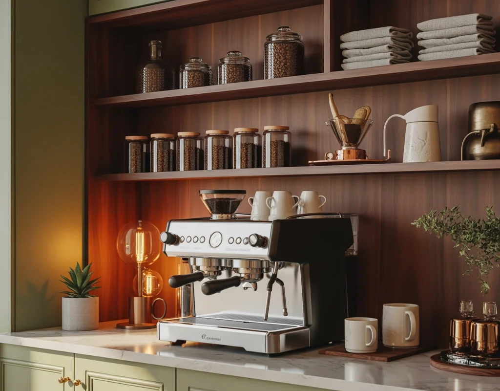 Create a Luxury Café Inspired Coffee Bar