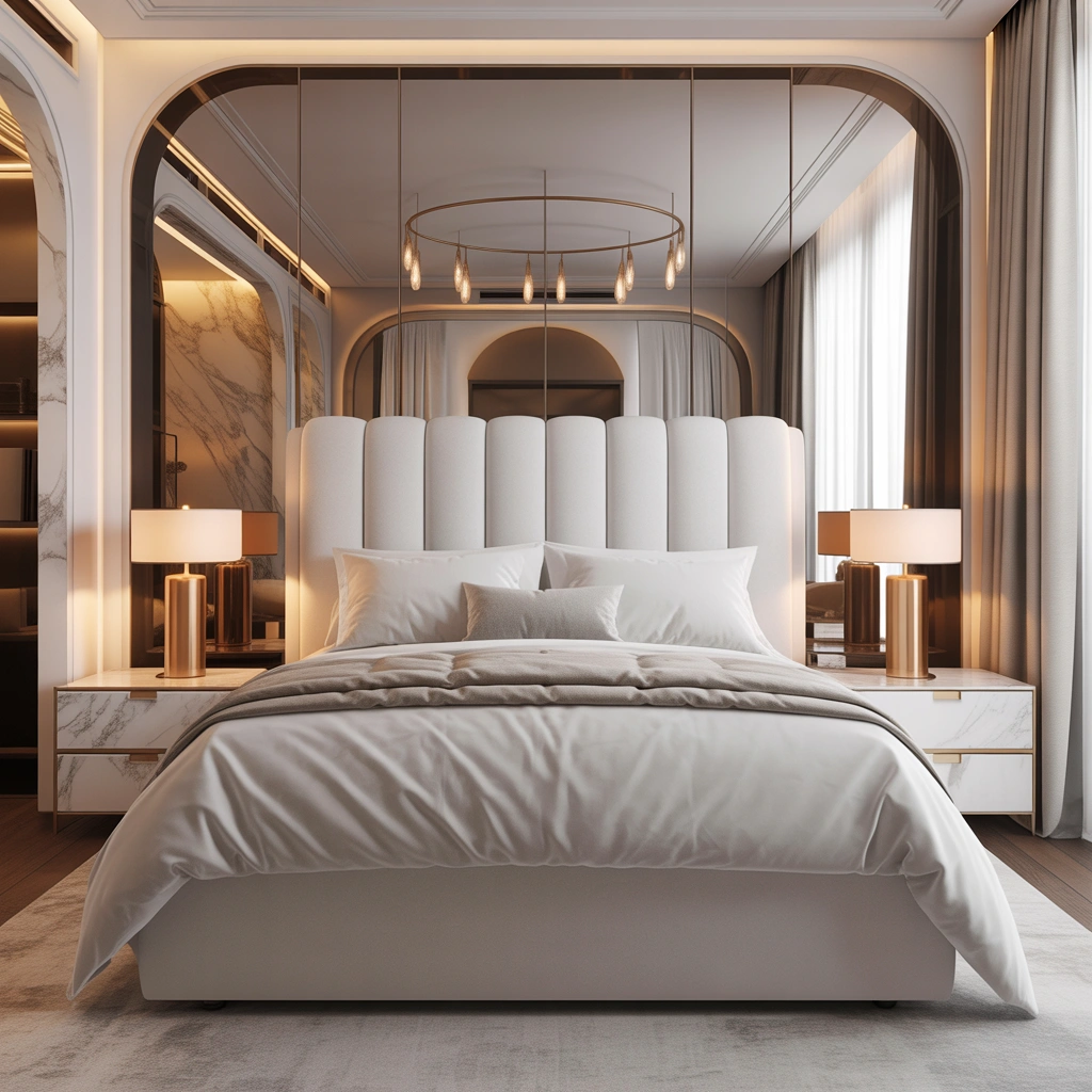 Create a Luxury White Bedroom With Hotel Inspired Decor