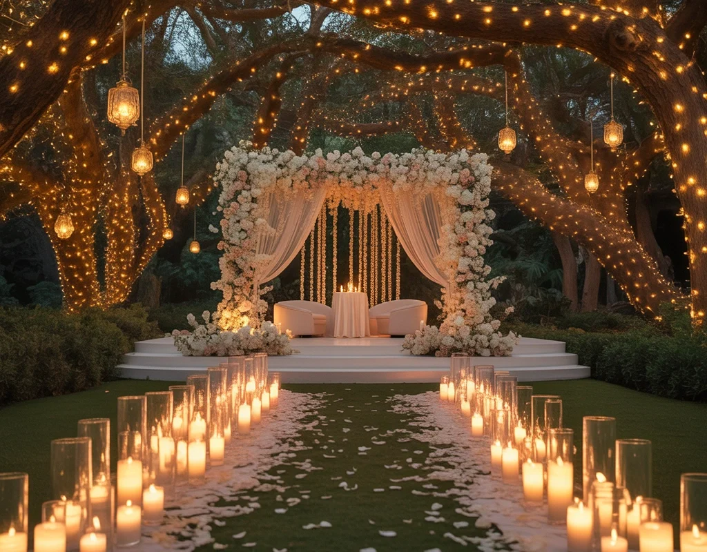 Create a Magical Candlelit Evening Nikkah
