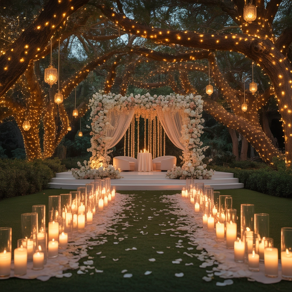 Create a Magical Candlelit Evening Nikkah