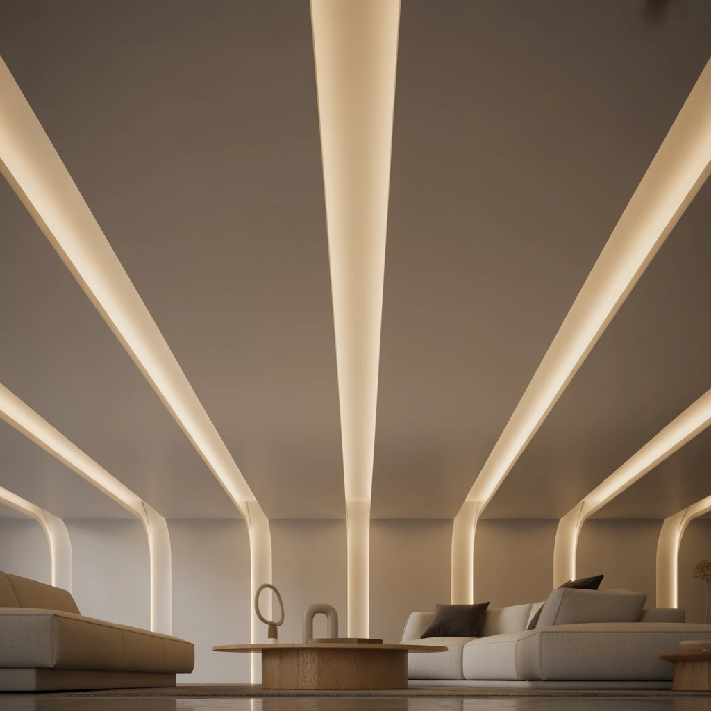 Create a Minimalist Ceiling with Linear Lighting