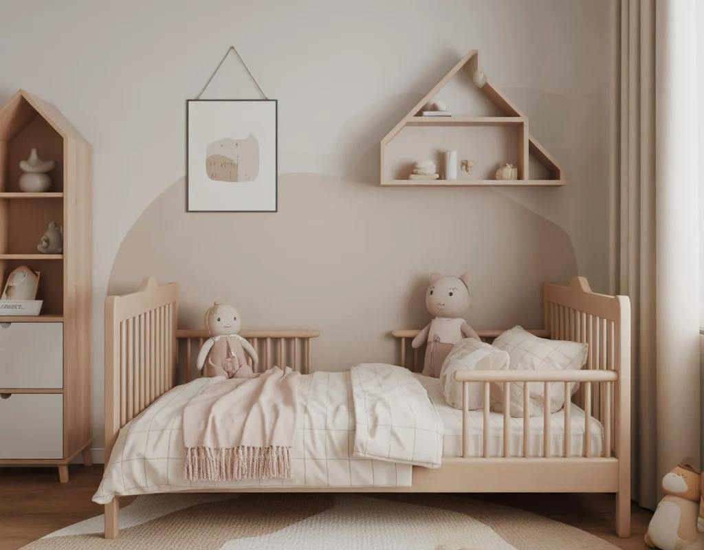 Create a Minimalist Modern Toddler Bedroom