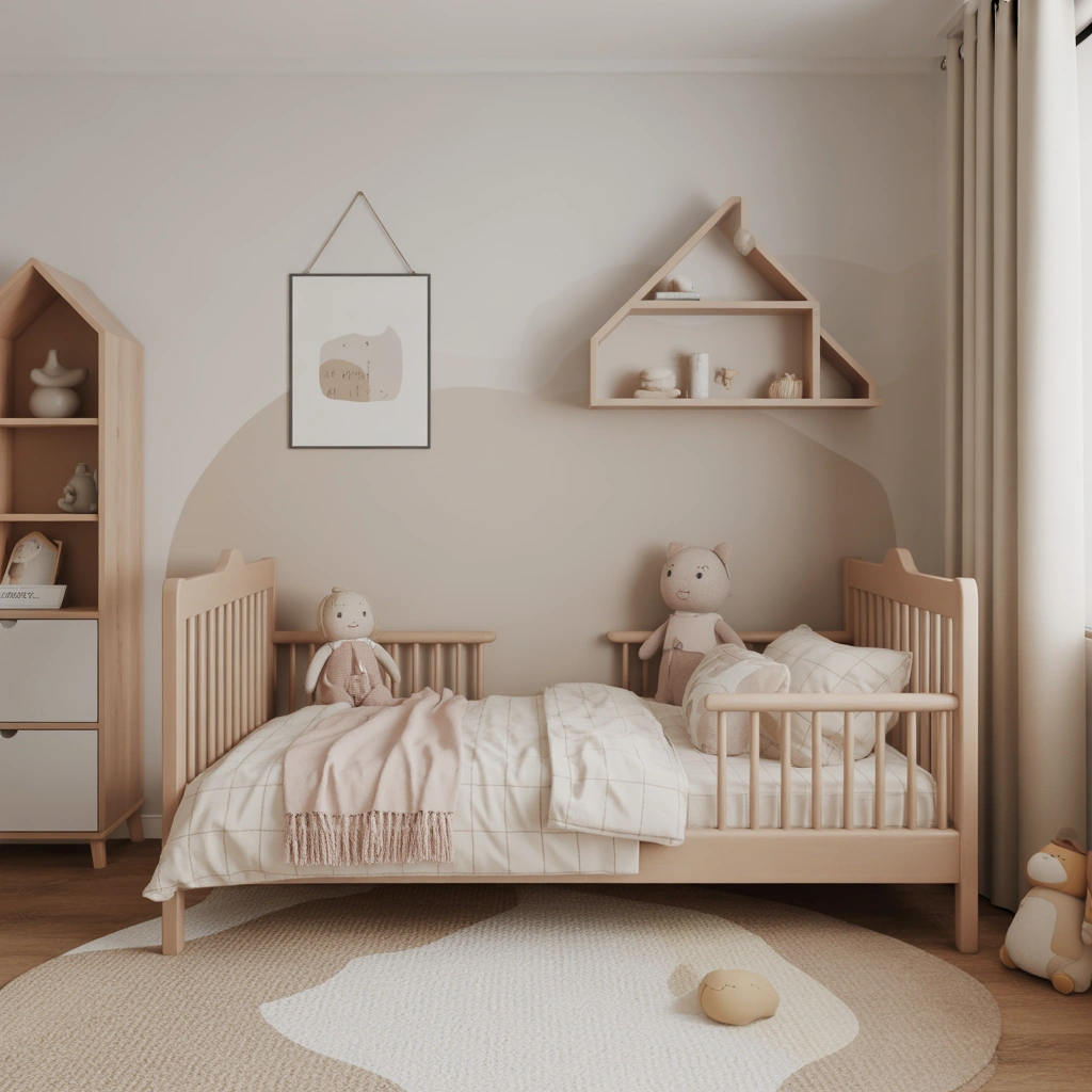 Create a Minimalist Modern Toddler Bedroom