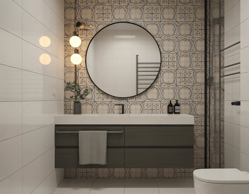 Create a Modern Statement Wall With Decorative Tiles