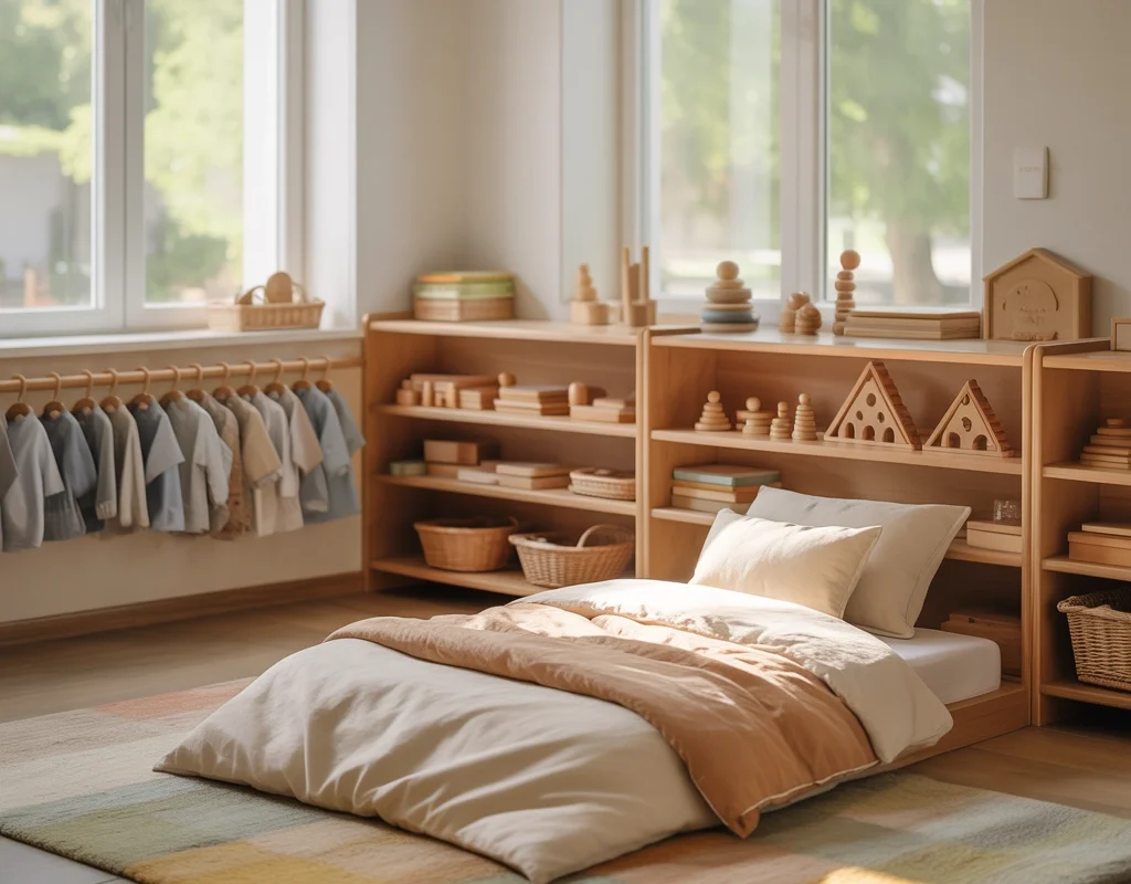 Create a Montessori Inspired Toddler Bedroom