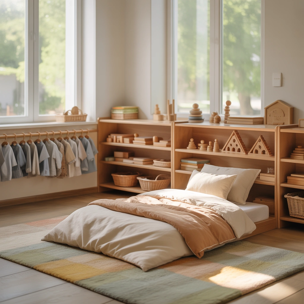 Create a Montessori Inspired Toddler Bedroom