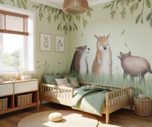 Create a Nature Inspired Toddler Girls Bedroom