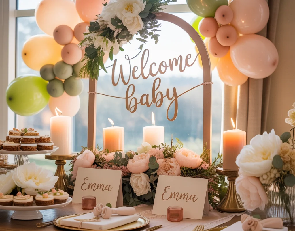 Create a Personalized “Welcome Baby” Theme