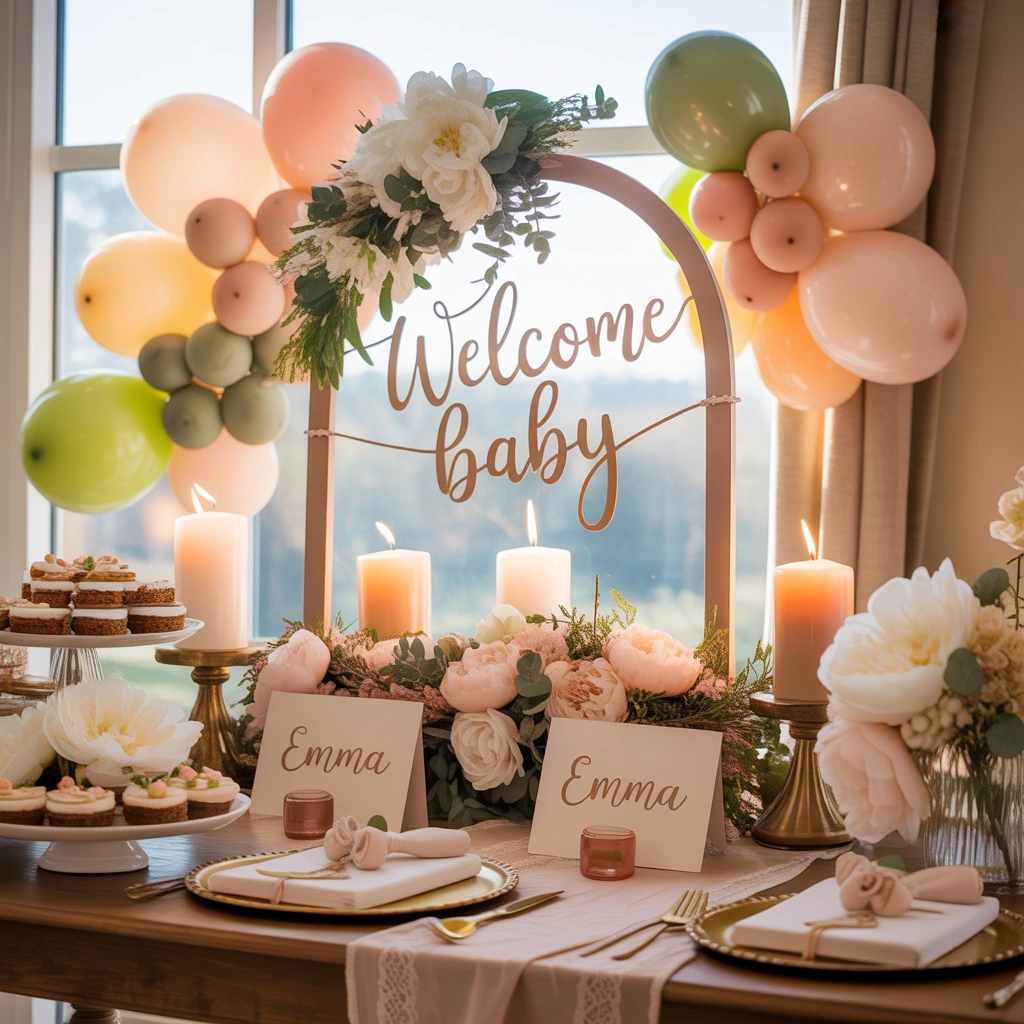 Create a Personalized “Welcome Baby” Theme