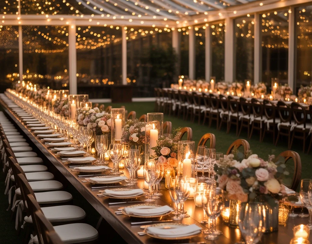 Create a Romantic Candlelit Wedding Atmosphere