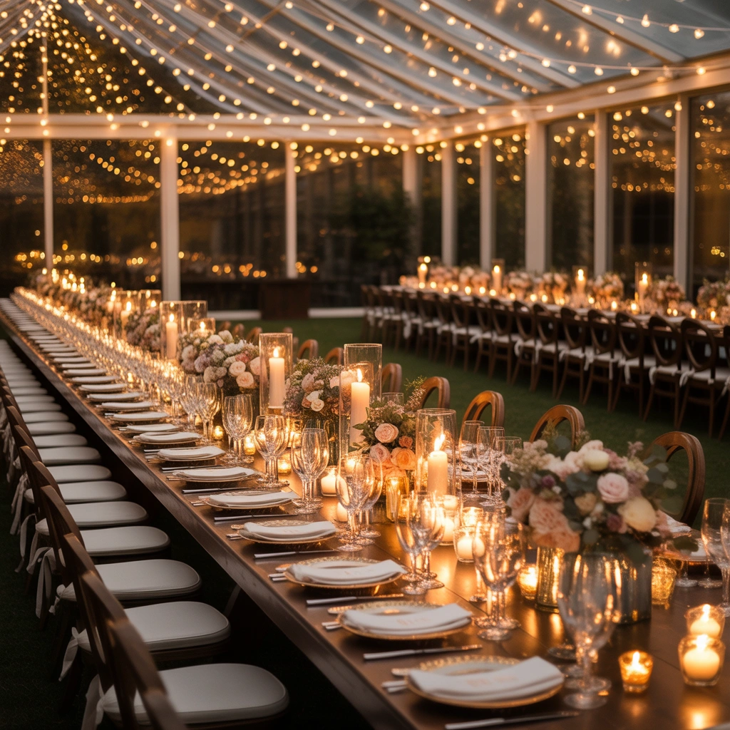 Create a Romantic Candlelit Wedding Atmosphere