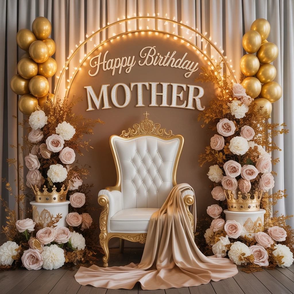 Create a Royal Queen Themed Birthday Decoration