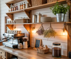 Create a Rustic Farmhouse Coffee Bar