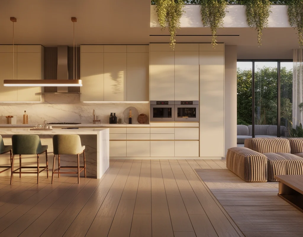 Create a Seamless Kitchen and Living Room Connection