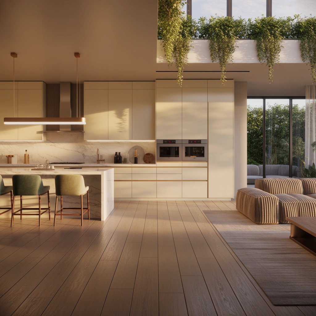 Create a Seamless Kitchen and Living Room Connection