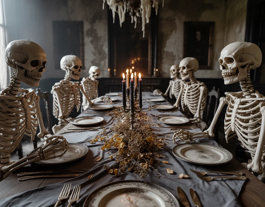 Create a Skeleton Dinner Party