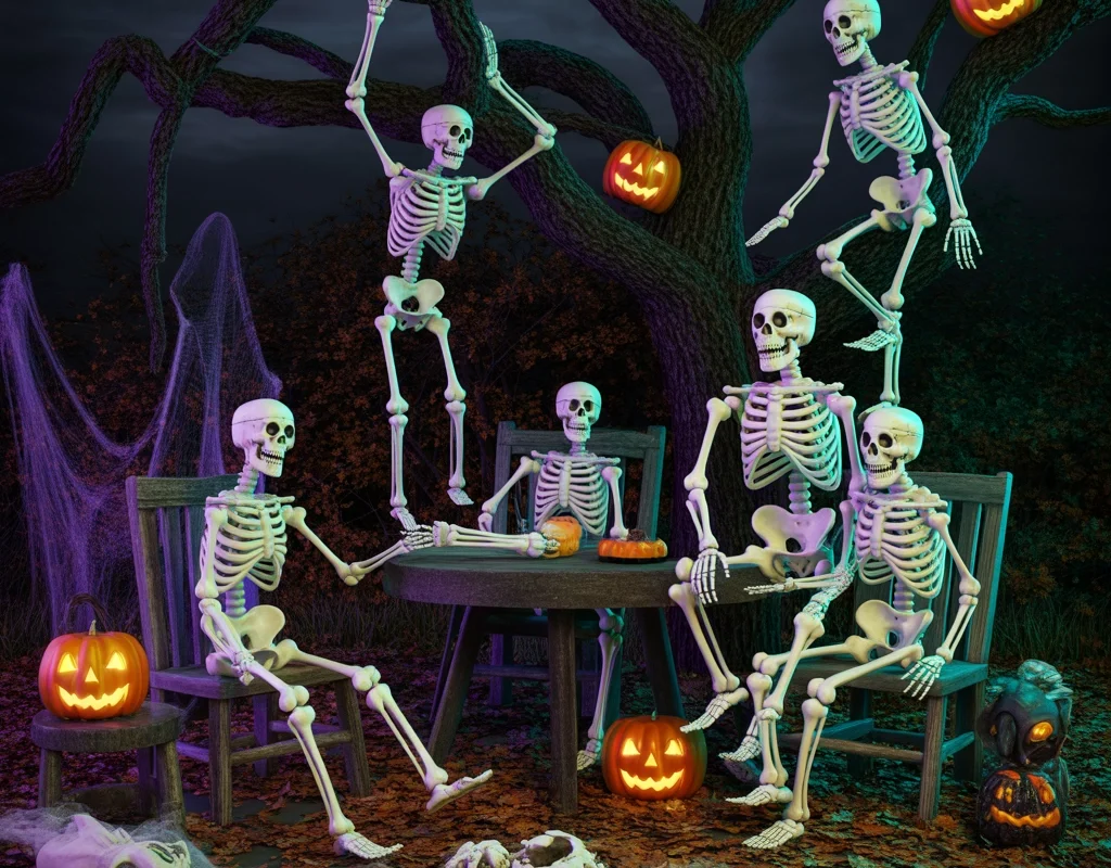 Create a Skeleton Scene