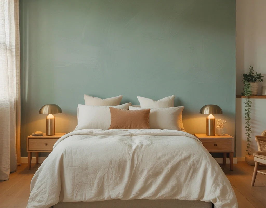 Create a Soft Sage Green Accent Wall