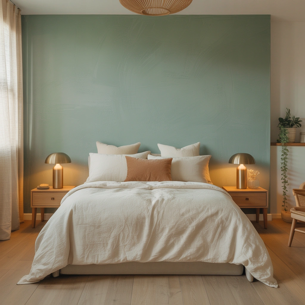 Create a Soft Sage Green Accent Wall