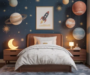 Create a Space and Rocket Bedroom