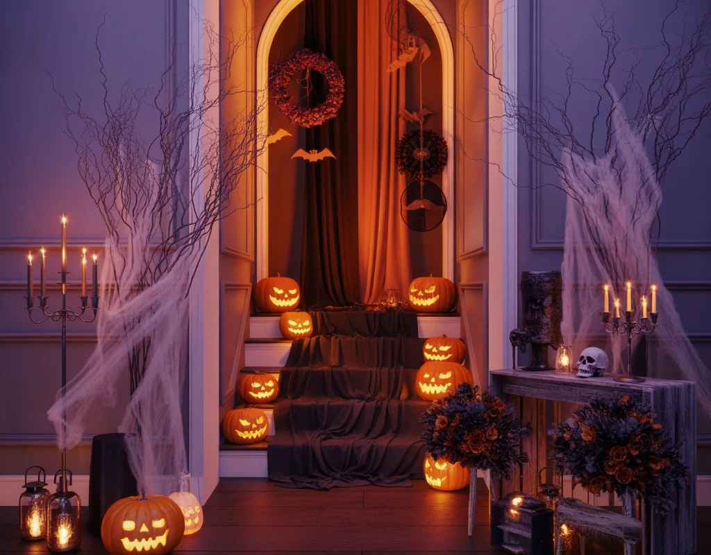 Create a Spooky Halloween Entryway