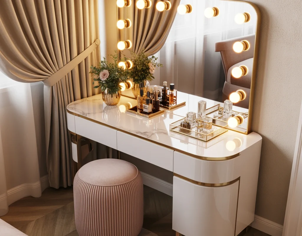 Create a Stylish Vanity Corner