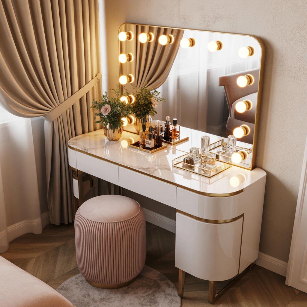 Create a Stylish Vanity Corner