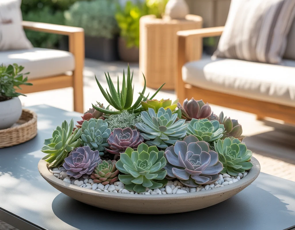 Create a Succulent Arrangement