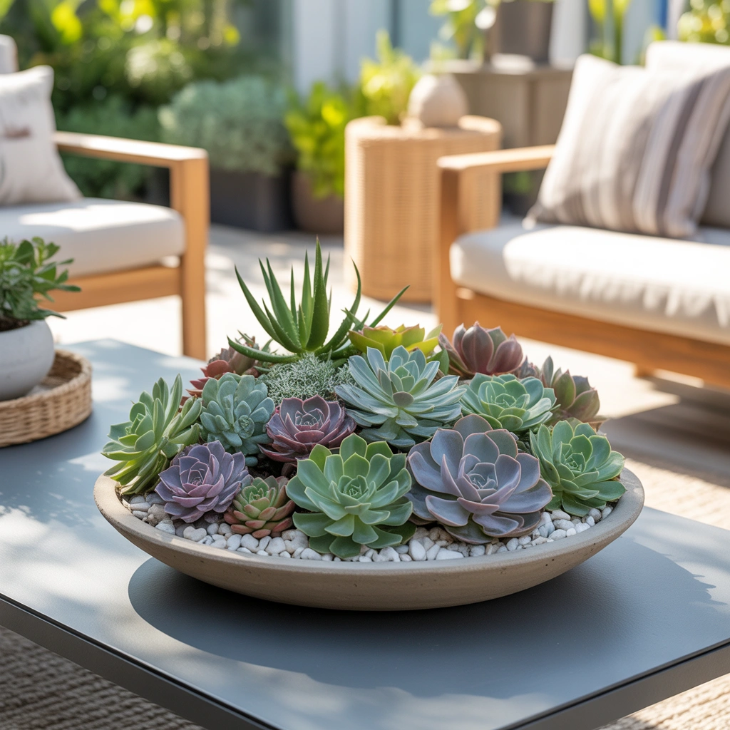 Create a Succulent Arrangement
