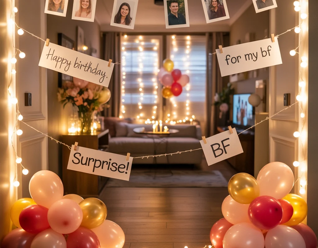 Create a Surprise Birthday Entrance