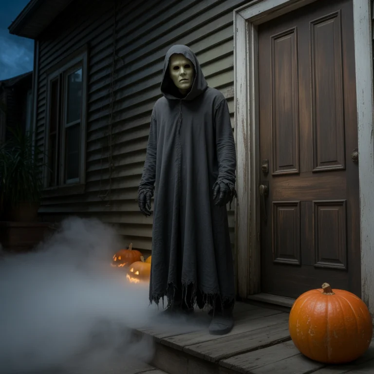Create a Terrifying Life Size Porch Figure