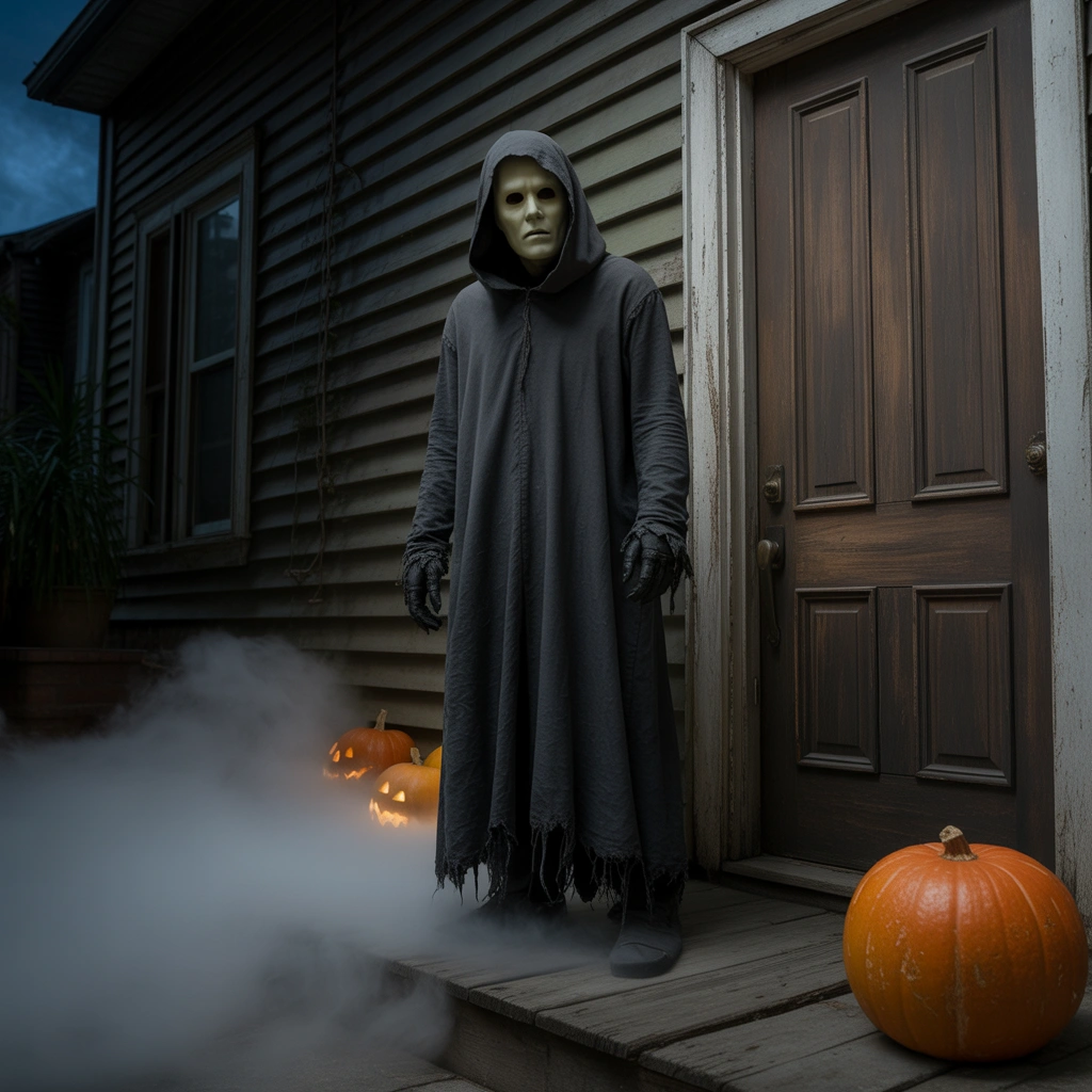 Create a Terrifying Life Size Porch Figure