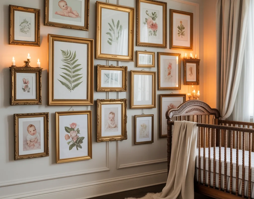 Create a Vintage Gallery Wall With Meaningful Artwork